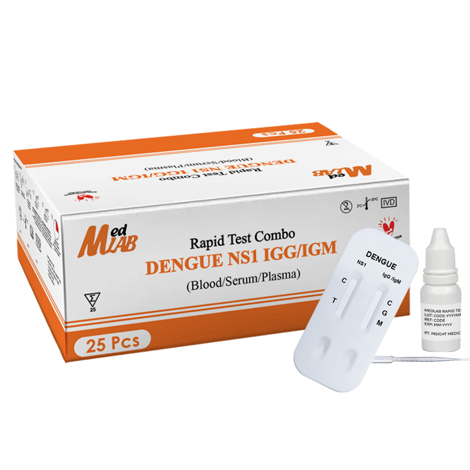 Rapid Test Combo Dengue NS1 / IGG IGM
