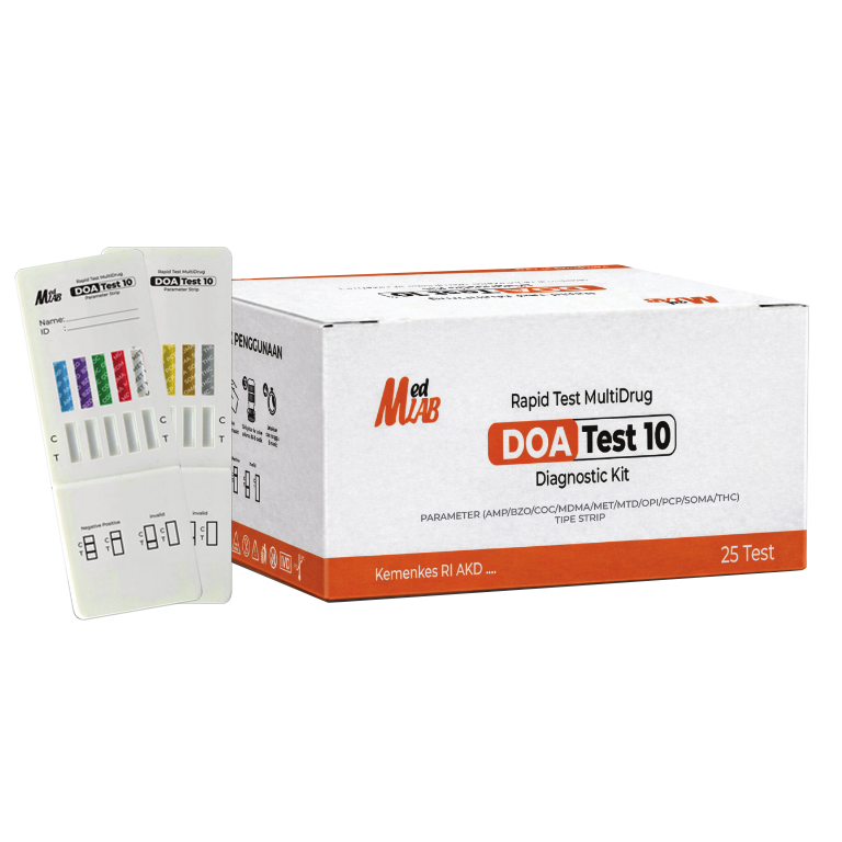 Medlab Rapid Test MultiDrug DOA Test 10